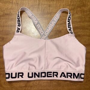 Under Armour Light Pink Sports Bra